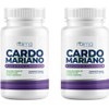 NAIMA Pack 2 Frascos de Cardo Mariano, 100 Cápsulas c/u | Suplemento Alimenticio 100% Puro| Ingredientes Naturales,Sin Aditivos | Antioxidante,Funcionamiento Óptimo,Bienestar General