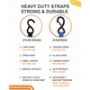 Strapinno Retractable Ratchet Straps - 1 in x 2.5 ft