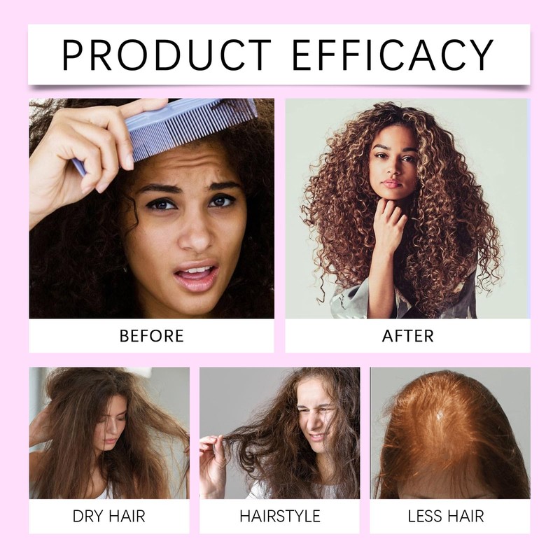 Curl hair care styling cream