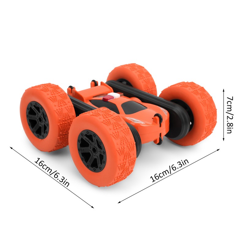 DoubleSided Stunt RC Car 360 Degrees Rotation Spraying Remote Control