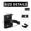LEEQ 20pcs Kitchen Skirting Clips Heavy Duty Kitchen Kickboard Pedestal