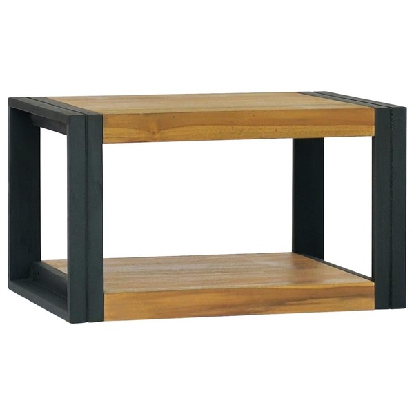 Udorich Wall-Mounted Bathroom Cabinet with Solid Teak Wood Construction, Sleek