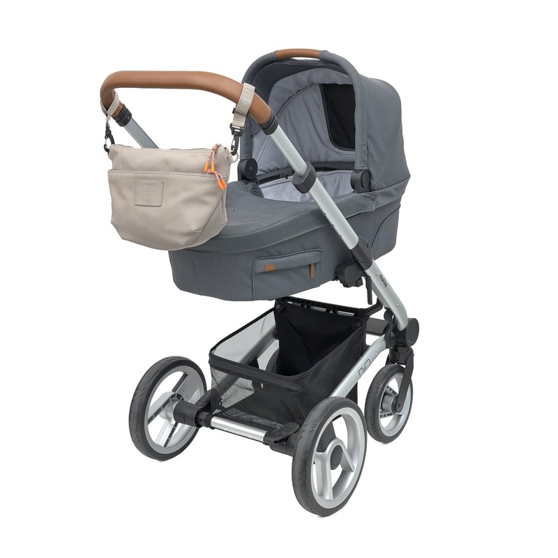 LÄSSIG Baby Pram Organiser Shoulder Bag with Pram Attachment /