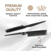 3-Row Rat Tail Styling Comb Set (4PCS) – Flexible Comb