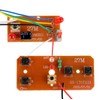 Jowxsx 2Pcs 27mhz Four-Way Remote Control Board Two-Way RC Transmitter