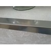 Edge protection profile, stainless steel angle profile, 500 mm, sturdy