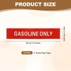 sourcing map Gasoline Only Sticker Self-Stick GASOLINE ONLY Marker Warning