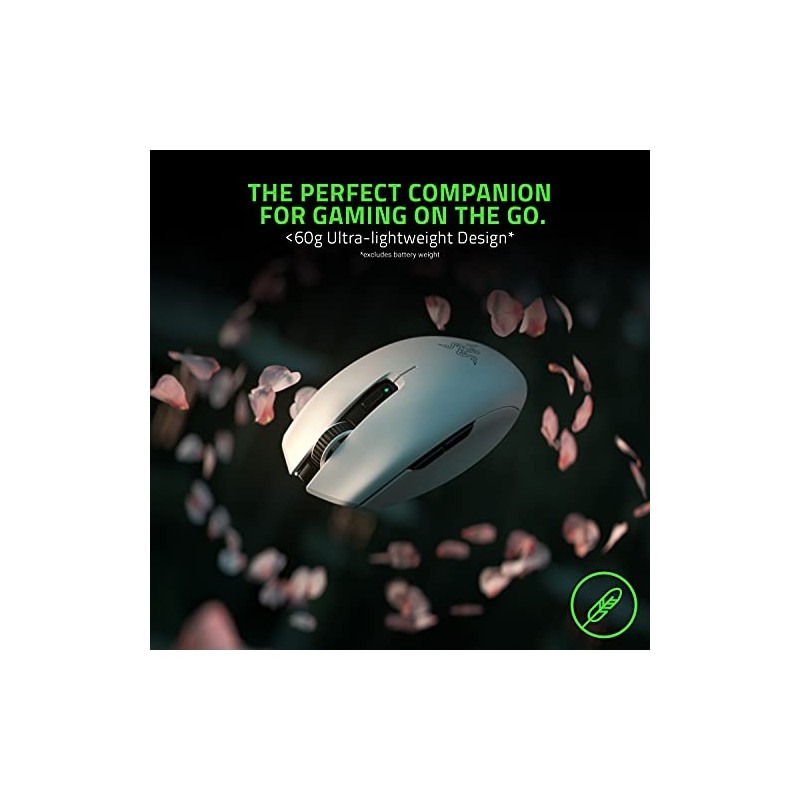 Razer Orochi V2 - Ratón Gamer Inalámbrico, White Edition