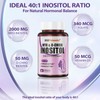 BIO POTENTIA Myo-Inositol & D-Chiro Inositol Capsules, Myo Inositol 2000mg