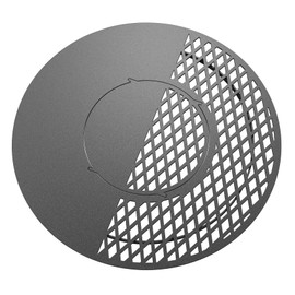 Onlyfire BBQ Griddle and Grate Combo Kit for Weber 26 inch Kettle Charcoal Grills