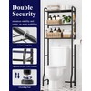 Kitsure Over Toilet Storage Rack - Metal Over Toilet Bathroom