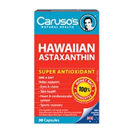 Caruso's Natural Health Hawaiian Astaxanthin 30 Capsules