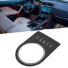 Gear Shift Box Frame Aluminium Alloy Shifter Panel Trim Cover