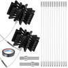 Chimney Sweep Kit Chimney Brush Kit Chimney Cleaning Kit, 16FT
