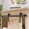 ZEKOO 2.5-8 FT Super Mini Sliding Barn Door Hardware Kit