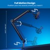 Mount-It! Mic Arm, Microphone Boom Arm, Adjustable Full Motion Mic