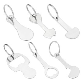 6 Pcs Shopping Trolley Token, Stainless Steel Shopping Tro-lley Release Key Portable Shopping Tro-lley Remover Men Women Shopping, 6 Style