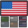 Rothco US Flag Tactical PVC Patch American USA Hook &