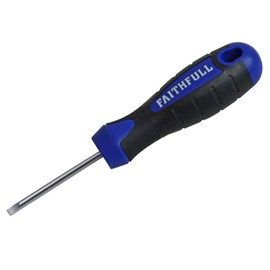 Faithfull BRADCP Bradawl Round Chisel Point Soft Grip Handle