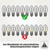 Hellum Replacement Fairy Lights for Indoor and Outdoor Lighting in