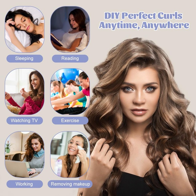 STCRERAG Octopus Hair Curler