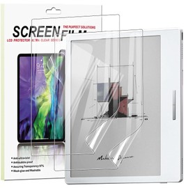KUSINHOKA Screen Protector for Boox Go Color 7 (7 Inch), Pack of 2 [Anti-Scratch] Soft PET Anti-Fingerprint Film, HD Clear [High Sensitivity] Screen Protector for Boox Go Color 7