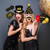 40th Birthday Photo Booth Props and Inflatable Frame, 31 Pcs
