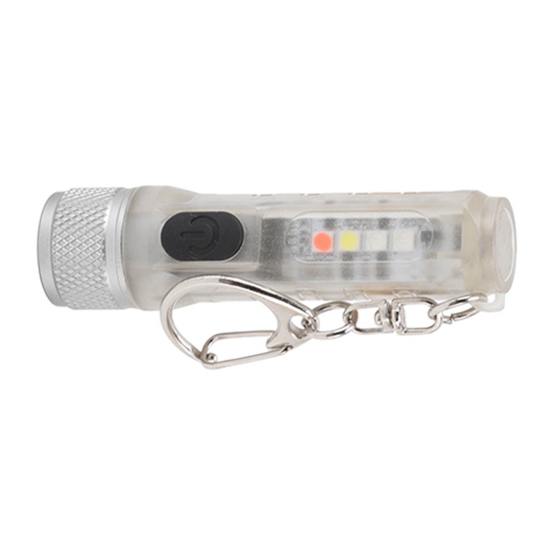 Strong Light Mini Keychain Flashlight Outdoor Portable Super Bright Multifunction