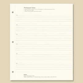 Gallery Photo Notes Item# 14697