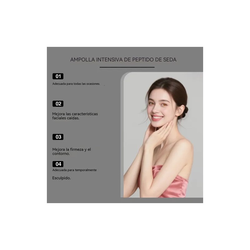 Sérum Facial Antiedad Coreano, Intenso En Péptidos De Coláge