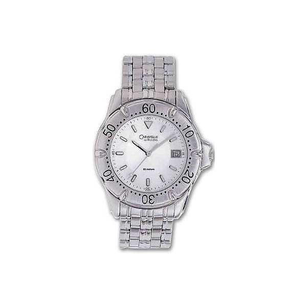 BULOVA CARAVELLE MEN'S SPORT QUARTZ CALENDAR BRACELET (41B12) MSRP $99.99