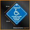 Tek Automotive Please Allow Room for Access Thank You Disabled