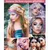 Glitter Face Gel, Glitter Sequins Chunky Glitter Liquid Gel for