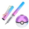 0.38mm Fountain Pen Set 2 Ink Cartridges Smooth Writing Signing