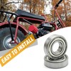 LIDSCURA 2 Pack Mini Bike Steering Bearings Bushing Kit, Replacement
