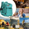 KXBUNQD Military 45L Tactical Assault Backpack 3 day assault pack