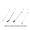 Buffetware Kit Barman Bar Colador Cuchara Tapete Jigger Cucharon Hielo