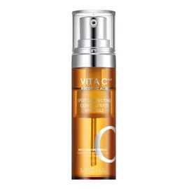 MISSHA- Suero facial con vitamina C nuestra ampolla concentrada correctora de manchas con vitamina C Plus es una fórmula líquida que ayuda a iluminar 