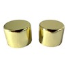 EVOGES Polished Brass Spare Universal Dimmer Knob, Pack of 2
