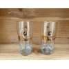 Pair of Bitburger 'Bitte ein Bit' Beer Glasses Glassware Made