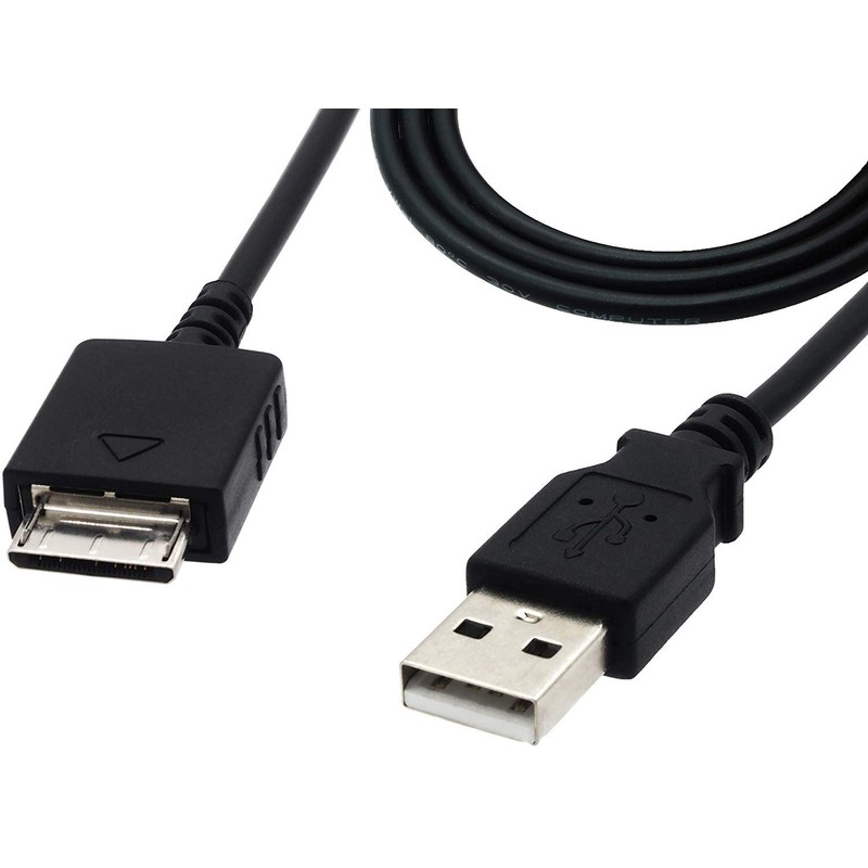 AudioFan Walkman Charging Cable with Data Transfer Support, Cable Length