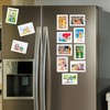 CRUGLA 12 Packs 4x6 Magnetic Picture Frames for Refrigerator Locker,