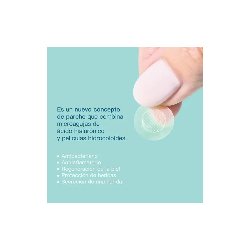 Parches Anti Acne Con Micropuntas Blemish Absorbe Y Regenera