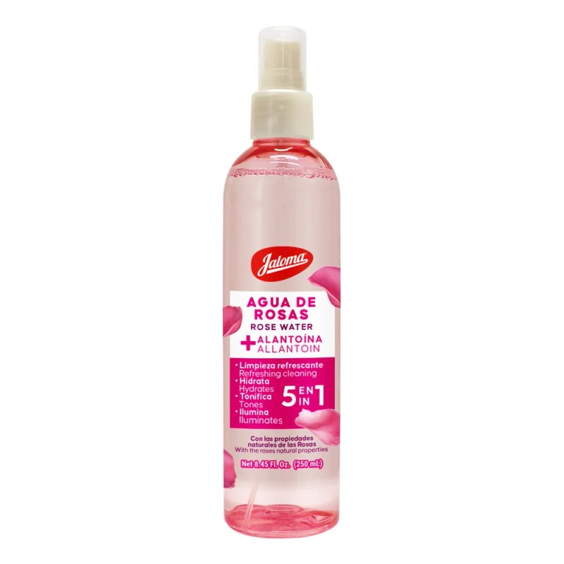 Jaloma Tónico Agua de Rosas Antioxidante para Todo Tipo de