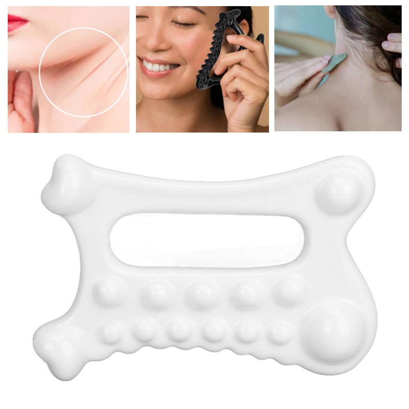 Ceramic Scraping Board Release Muscle Tension Ergonomic Gua Sha Scraping