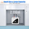 LIAPDG 1500W Electric Water Heater, 110V 2.11Gallon Electric Instant Hot
