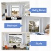 White Blackout Curtain Rod, Adjustable Extra Long 5.5-12.7Ft, Wrap Around