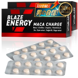 【厳選マカ&エネルギーチャージ】BLAZE ENERGY マカ チャージ 60日分 亜鉛 シトルリン アルギニン トンカットアリ 高麗人参 牡蠣エキス VITA BLAZE ビタブレイズ ブレイズエナジー