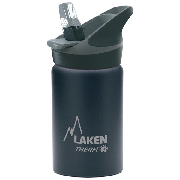 Laken Thermo Kids Vacuum Insulated Stainless Steel Leak Free Sports Water Bottle with Jannu Straw Cap, 12 oz