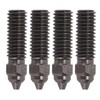 4Pcs Extruder Nozzles for CR K1 Hardened Steel Smoothing Durable